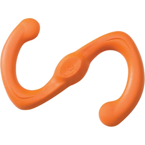 Игрушка для собак West Paw Bumi Large Tangerine/Буми S-образная оранжевая 24 см (ZG051TNG)