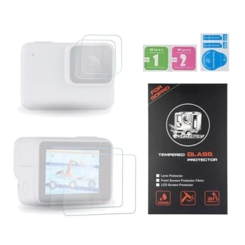 Защитное стекло для линзы и экрана GoPro HERO7 White и Silver SHOOT XTGP519: Тип аксессуара защитное стекло