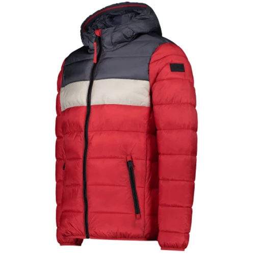 Куртка CMP Man Jacket Fix Hood (30K2757-C929) 54 червоний демісезон з капюшоном: Довжина рукава Довгий