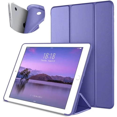 Аксесуар для iPad BeCover Tri Fold Soft TPU Silicone Purple for iPad 9.7 2017/2018 (706880): Колір фиолетовый