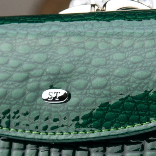 Женский кошелек Sergio Torretti зеленый (31324 dark-green): Пол Женский