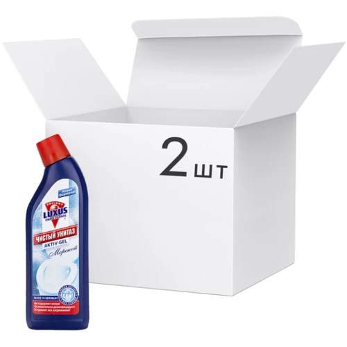 Чистий унітаз Luxus Professional Морський супер-гель 2х750 мл (4043375238407): Виробник Luxus Professional