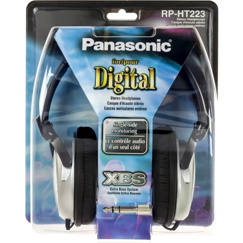 Навушники Panasonic RP-HT223GU-S Silver фото 6