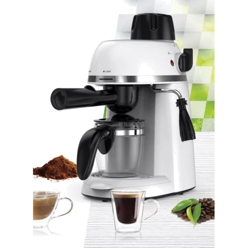 Кофеварка Heinner HEM-350WH: Тип рожковая кофеварка эспрессо