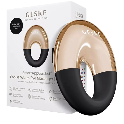 Массажер Массажер для глаз GESKE Cool & Warm Eye Massager 7 в 1 Gray (GK000702GY01)