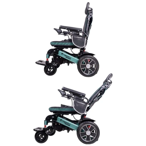 Электрическая инвалидная коляска inSPORTline Hawkie Evo Plus с регулируемой спинкой 700 Вт (27828)