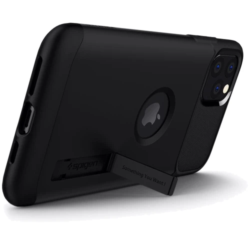 Чехол для iPhone Spigen Slim Armor Black (077CS27099) for iPhone 11 Pro: Тип чехла накладка на заднюю часть