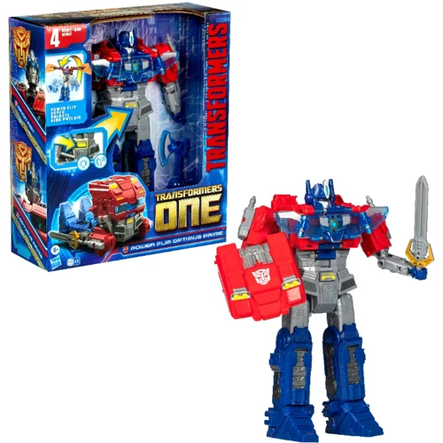 Трансформер HASBRO TRANSFORMERS Power Flip Optimus Prime (Orion Pax) из фильма Трансформеры: Новое поколение (F9209)