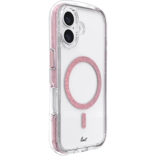 Чохол для iPhone LAUT AERO SPARKLE MagSafe Pink (L_IP24C_AS_P) для iPhone 16 Plus фото 5