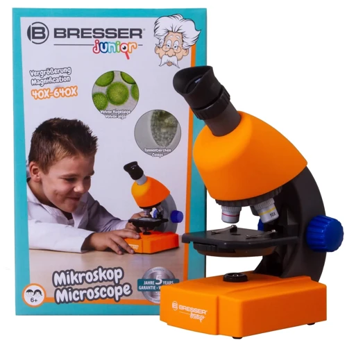 Мікроскоп Bresser Junior 40x-640x Orange (8851301) фото 15