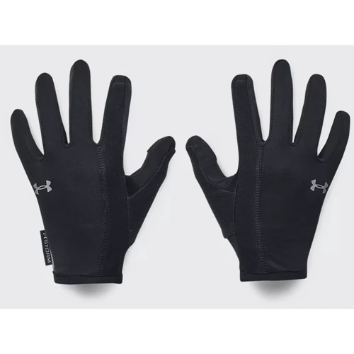 Женские перчатки Under Armour Storm Run Liner черные S (1377511-001)