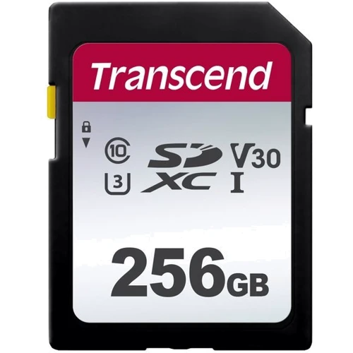 Карта пам'яті Transcend 256GB SDXC Class 10 UHS-I U3 V30 (TS256GSDC300S)