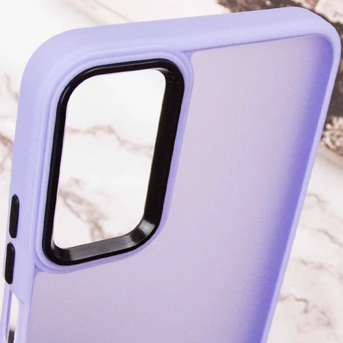 Чехол для телефонов Epik TPU+PC Lyon Frosted Case Purple for Realme C33: Материал TPU (термополиуретан) и поликарбонат