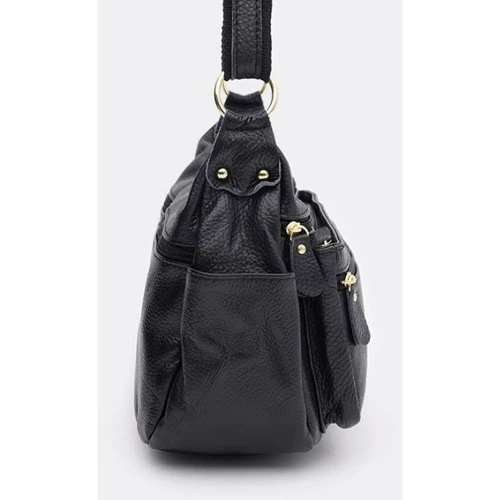 Женская сумка через плечо Keizer черная (K1503bl-black): Тип Сумки