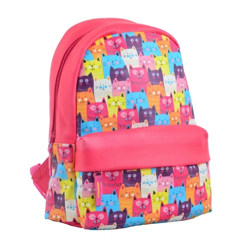 Рюкзак молодежный YES ST-28 Funny cats, 34x24x13.5 (554946): Корпус рюкзака Мягкий