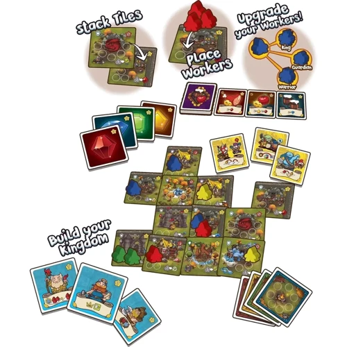 Настольная игра IELLO Dwar7s Fall 3rd edition (Гномы, англ.): Возраст от 12-ти лет