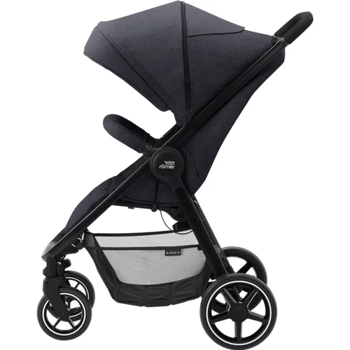 Прогулочная коляска BRITAX-ROMER B-AGILE M Black Shadow: Ширина шасси 55.5 см