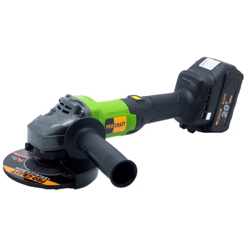 Аккумуляторная болгарка Procraft PGA20