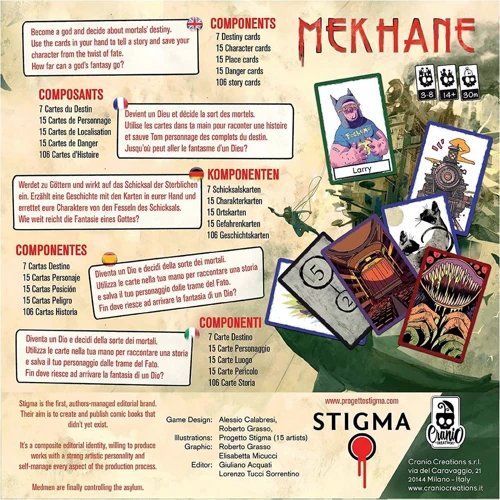 Настольная игра Cranio Creations Mekhane (CC242)