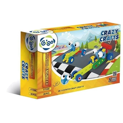 Конструктор Gigo Сумасшедшие штучки 7266