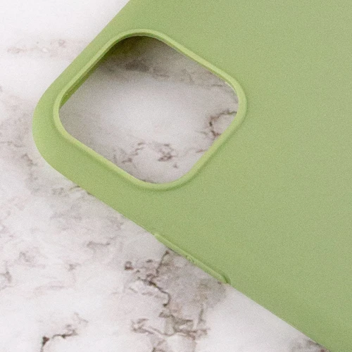 Чехол для iPhone TPU Case Candy Pistachio for iPhone 14 Plus: Материалы Термополиуретан