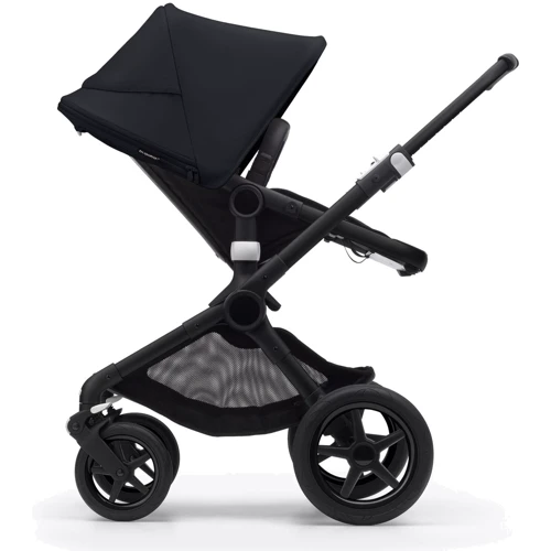 Универсальная коляска 2 в 1 Bugaboo Fox 3 Black/ Midnight Black/ Midnight Black: Материал колес полиуретан