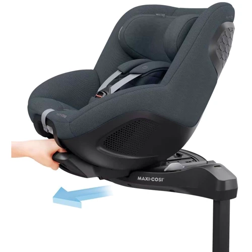 Автокресло MAXI-COSI Mica 360 PRO i-Size Authentic Graphite (8549550110): Оснащение Вращающееся на 360° сиденье облегчает и экономит множество задач