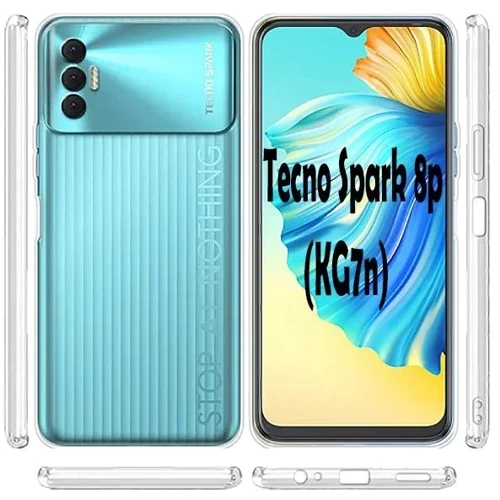 Чехол для телефонов BeCover TPU Case Transparancy for Tecno Spark 8p (KG7n) (707628): Материал силикон