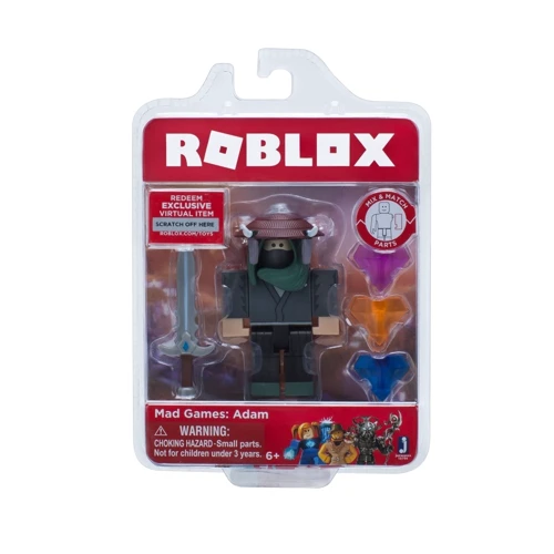 Игровая коллекционная фигурка Jazwares Roblox Сore Figures Mad Games: Adam (10794R): Тип Игровая фигурка