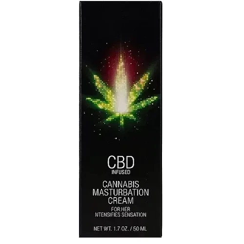 Стимулирующий крем для женщин Shots - CBD Cannabis Masturbation Cream For Her, 50 ml