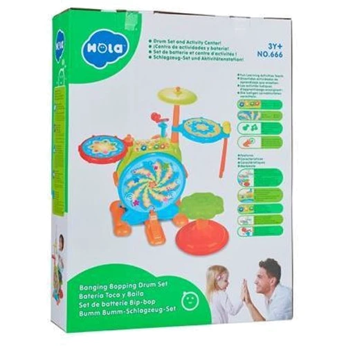 Игрушка Hola Toys Барабанная установка (666): Производитель Hola Toys
