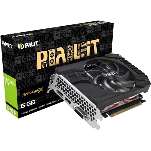 Відеокарта Palit GeForce GTX 1660 Ti StormX 6GB (NE6166T018J9-161F) фото 9