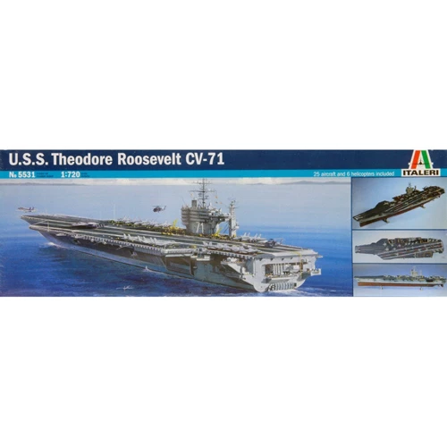 Модель Italeri Американський авіаносець Theodore Roosevelt (CV-71) (IT5531)