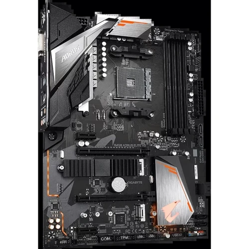 GIGABYTE B450 AORUS ELITE V2: Оперативная память 4xDDR4 3600, до 128 ГБ