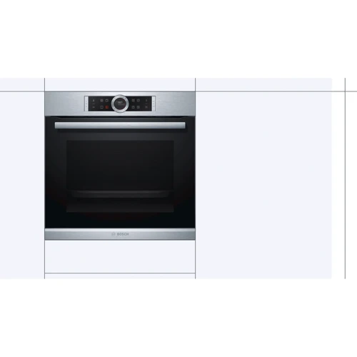 Духовой шкаф электрический Bosch HBG6730S1: Функция СВЧ нет