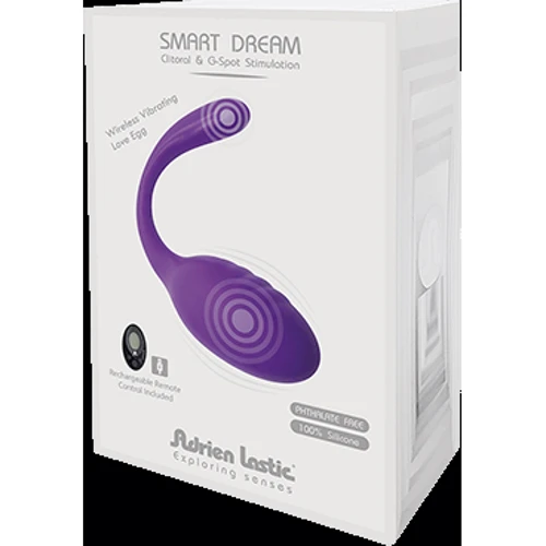 Виброяйцо зі стимулятором клітора Adrien Lastic Smart Dream II з пультом LRS