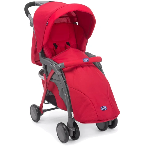 Прогулочная коляска Chicco Simplicity Plus Top Rose (79482.20): Количество блоков один