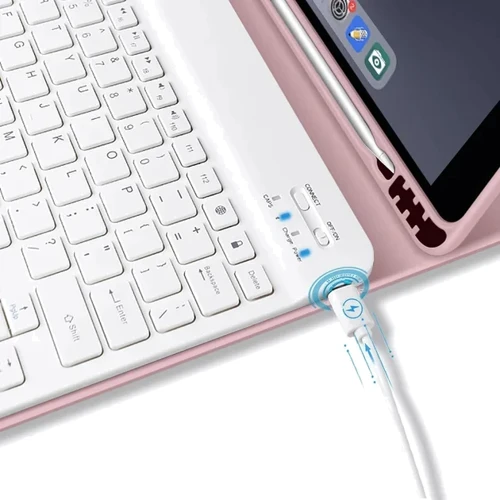 Аксесуар для iPad BeCover Case Smart Keyboard Pink for iPad 10.9 (2022 / 2024) / iPad 11 2025 (711142): Тип аксесуара чохол