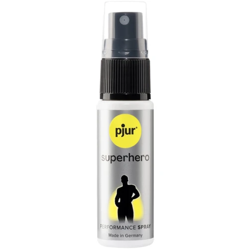 Пролонгирующий спрей pjur Superhero Spray 20 мл, впитывается в кожу, натуральные компоненты