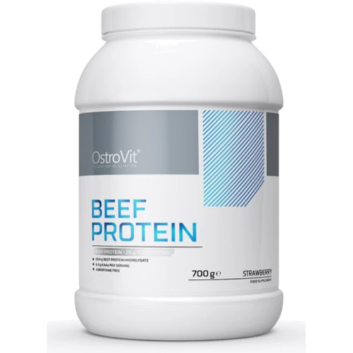 Протеин OstroVit Beef Protein 700 g / 23 servings / strawberry