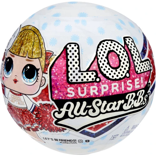 Игровой набор с куклой L.O.L. SURPRISE! серии All-Star B.B.s W2 - Спортивная команда (в асс., в дисп.)