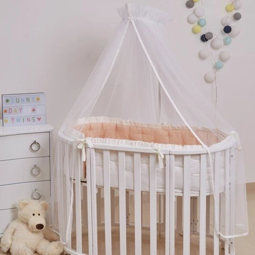 Постельный комплект 7 эл. Twins Evo Жемчужинка 4073-A-041, beige, бежевый