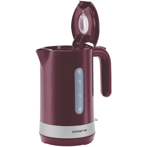 Електрочайник Polaris PWK 1803C Water Way Pro Bordo: Тип нагрівального елементу дисковый (скрытый)