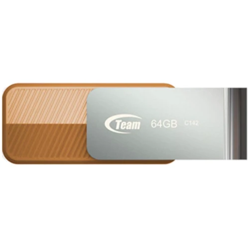 USB-флешка Team 64GB C142 USB 2.0 Brown (TC14264GN01)