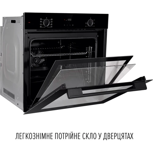 Духова шафа електрична Perfelli PERLA 6D8I NERO