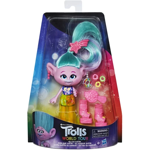 Кукла Hasbro Тролли Делюкс TRS GLAM SATIN (E6569_E6820) фото 2