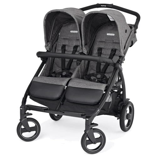 Коляска Peg-Perego Book for Two Quarz серая (IP05280000GL53)