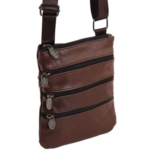 

Мужская сумка планшет Traum коричневая (7172-37)