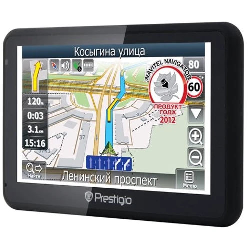 Prestigio GeoVision 5166 Навител: Слот для карт памяти microSD + SDHC