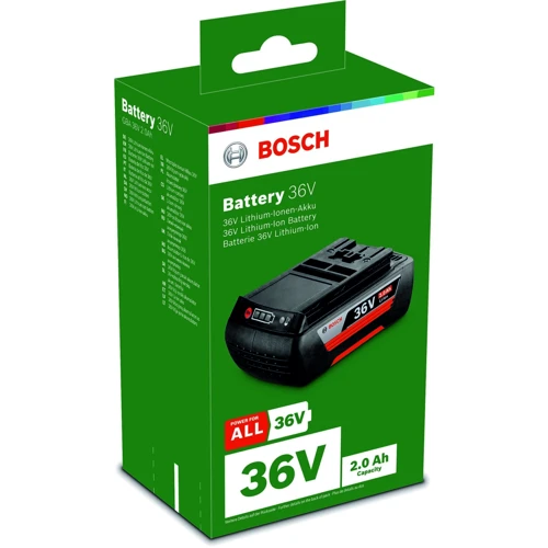 Аккумулятор Bosch GBA 36 В 2.0 А⋅ч (F016800474): Тип Аккумулятор